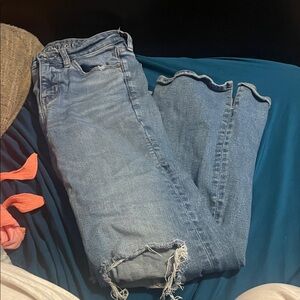 American Eagle Outfitters Light Blue Flare Jeans